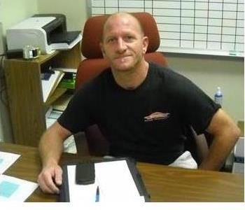 Terry Miller, team member at SERVPRO of Wayne County